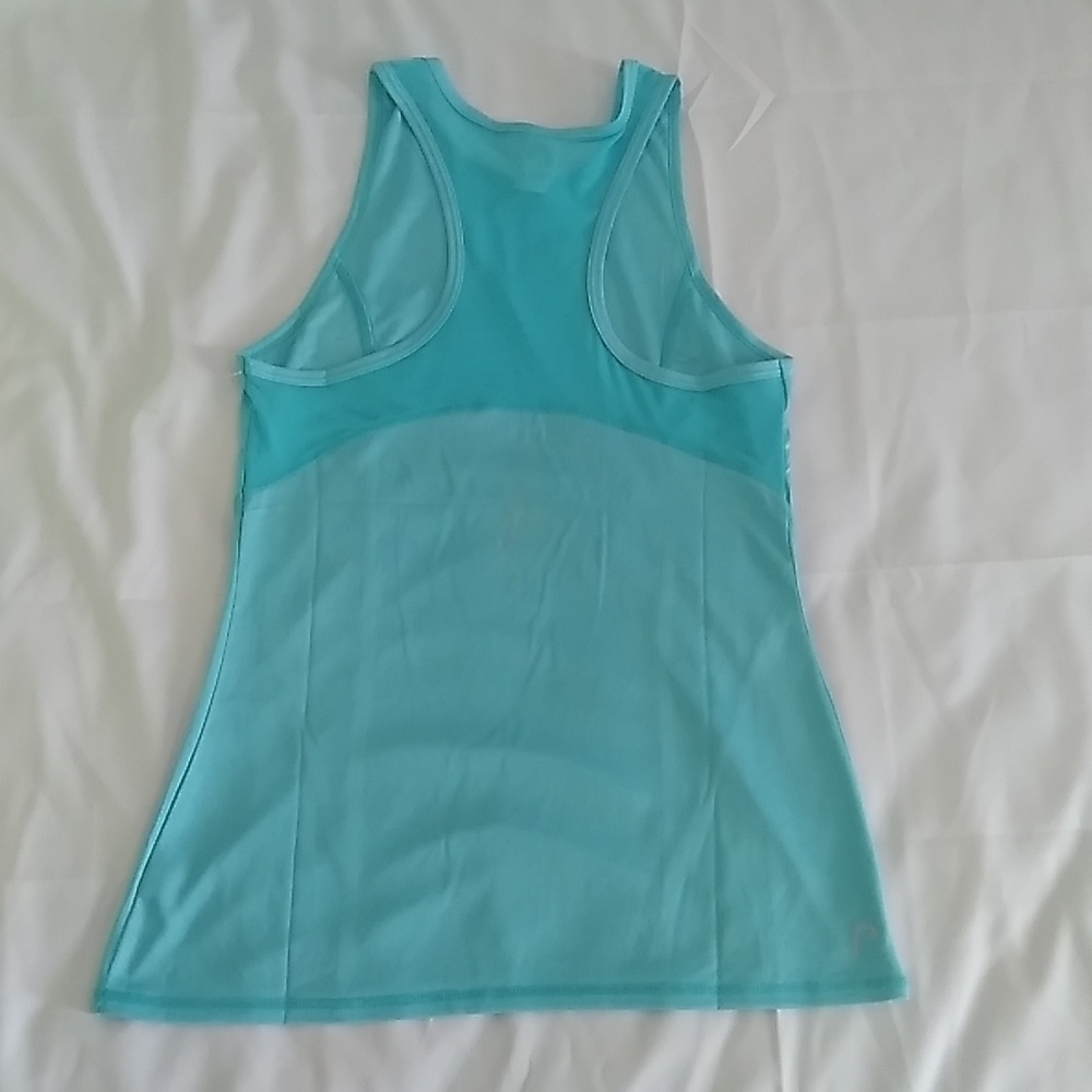 ACTIVEWEAR Top Blue Small - Picture 2 of 5